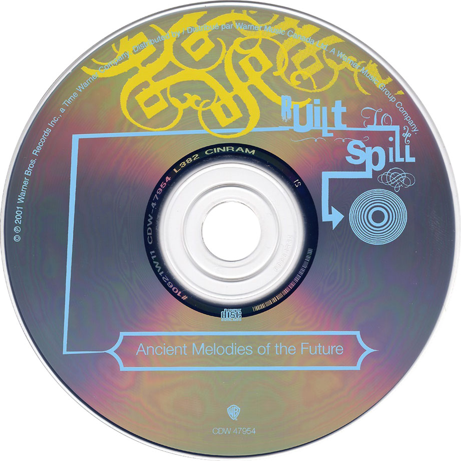 Cartula Cd de Built To Spill - Ancient Melodies Of The Future