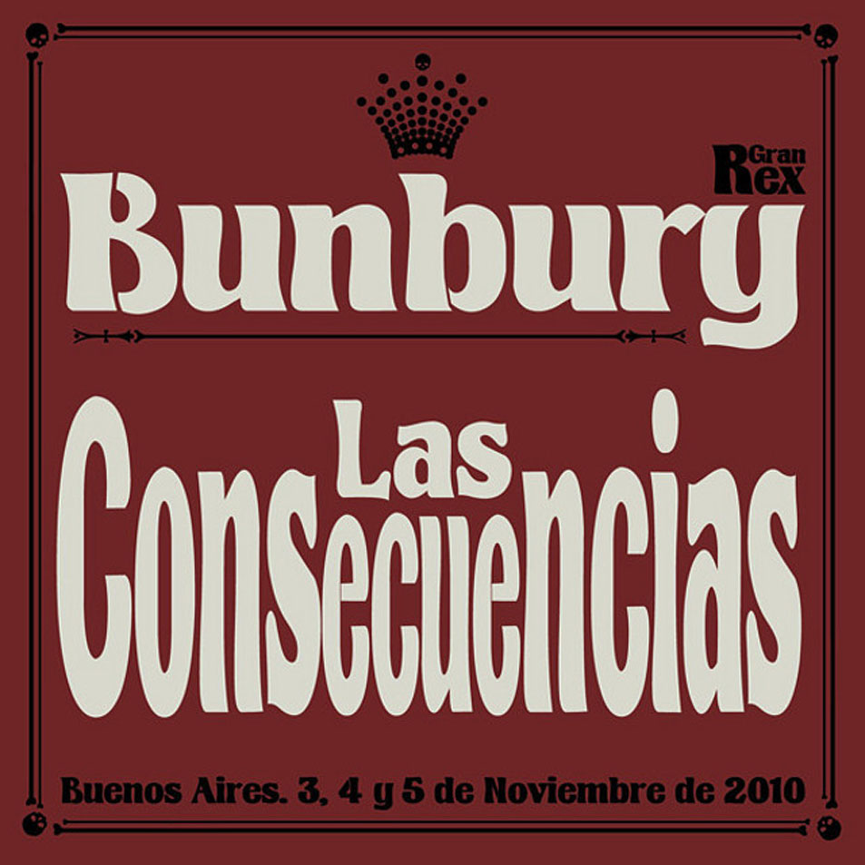 Cartula Frontal de Bunbury - Las Consecuencias (Cd Single)