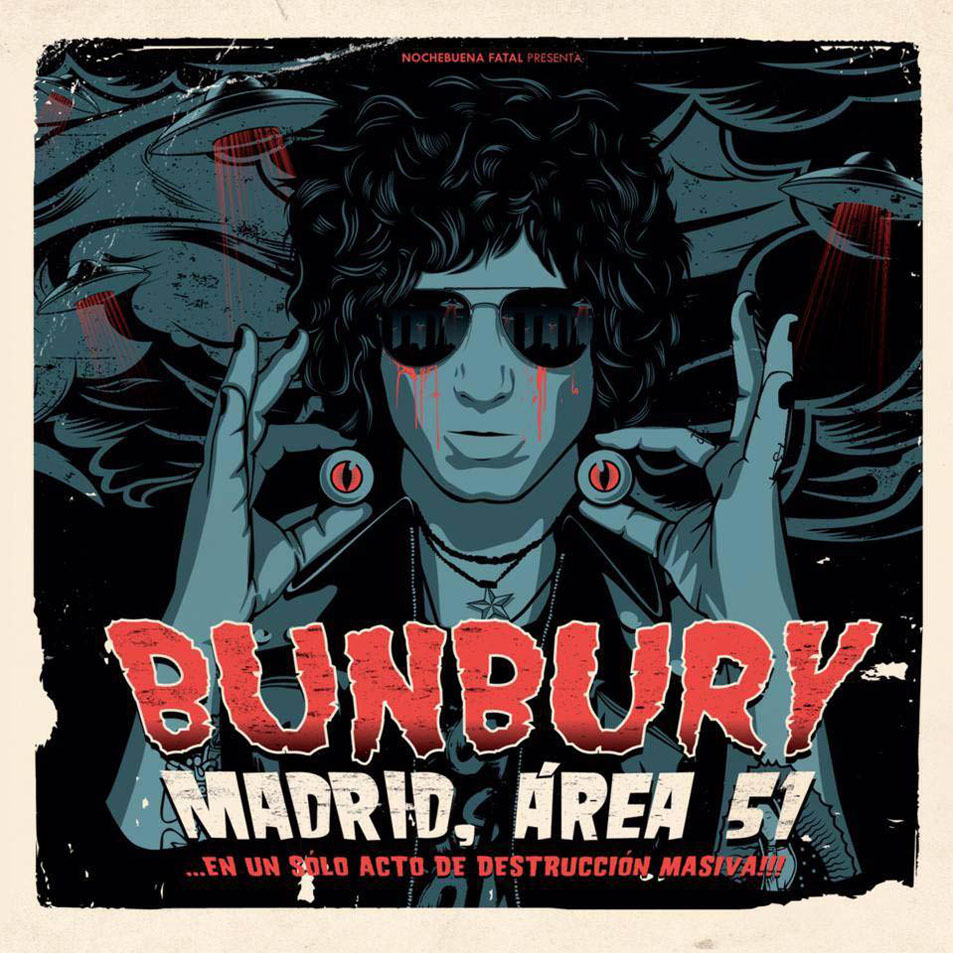 Cartula Frontal de Bunbury - Madrid, Area 51