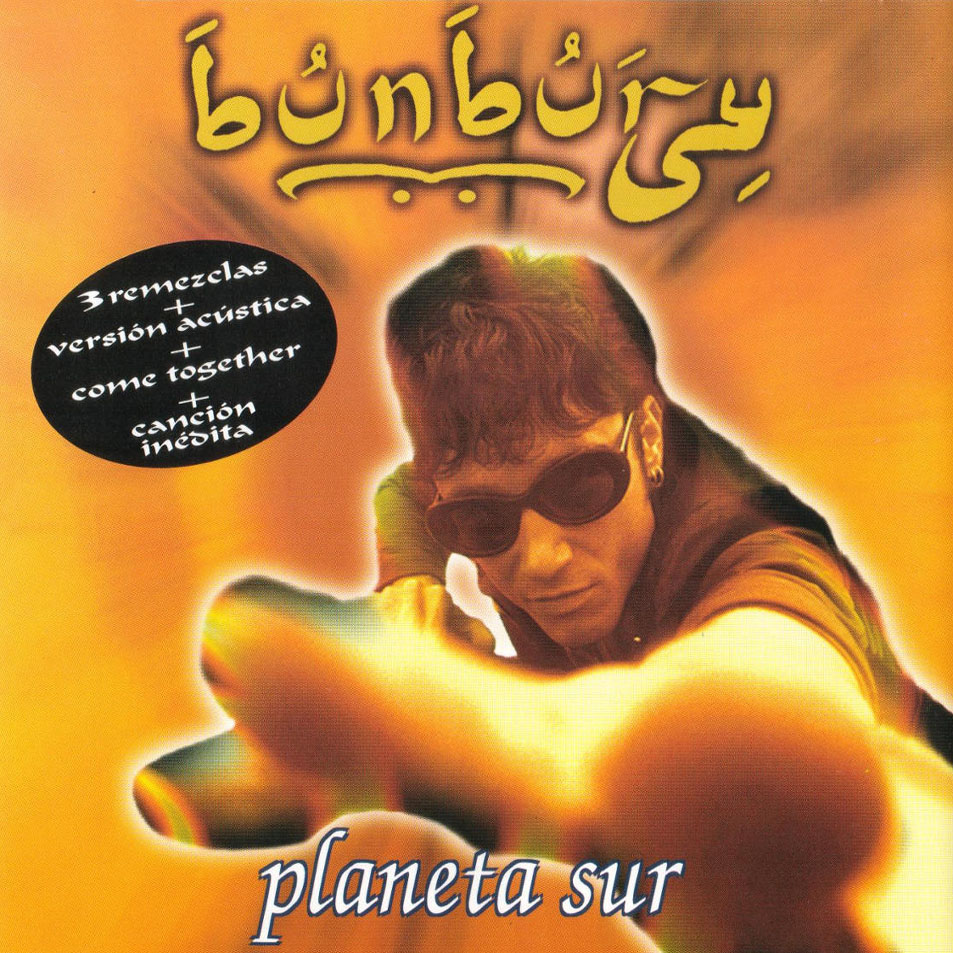 Cartula Frontal de Bunbury - Planeta Sur (Cd Single)