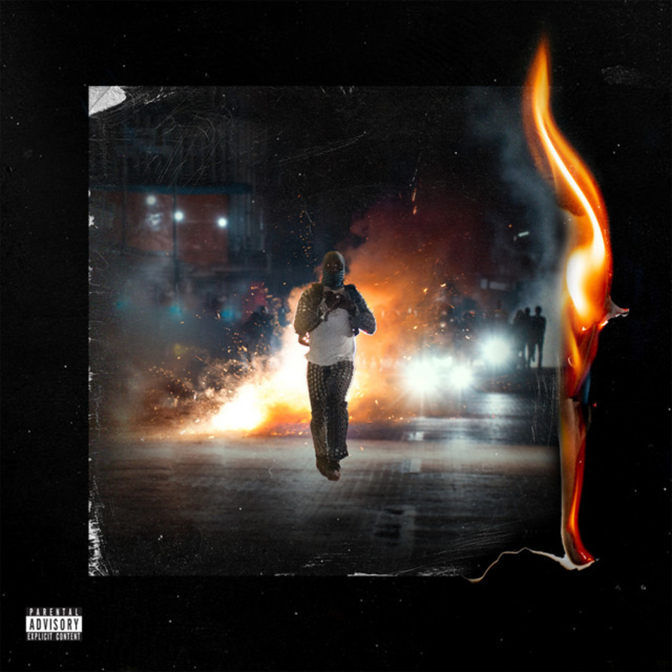 Cartula Frontal de Burna Boy - Kilometre (Cd Single)
