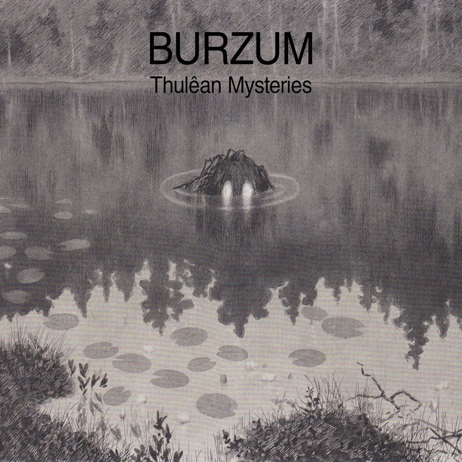 Cartula Frontal de Burzum - Thulean Mysteries