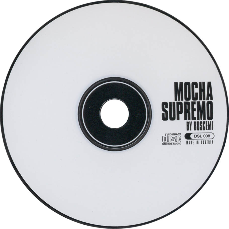 Cartula Cd de Buscemi - Mocha Supremo