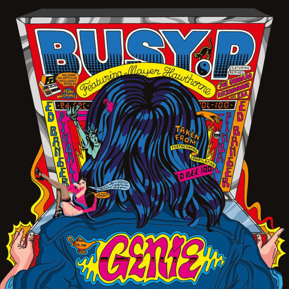 Cartula Frontal de Busy P - Genie (Featuring Mayer Hawthorne) (Cd Single)