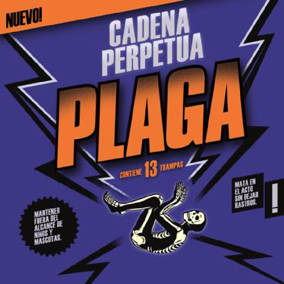Cartula Frontal de Cadena Perpetua - Plaga