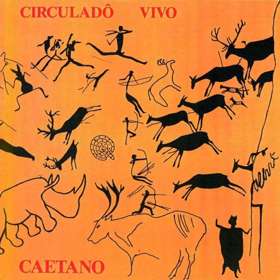 Cartula Frontal de Caetano Veloso - Circulad Vivo