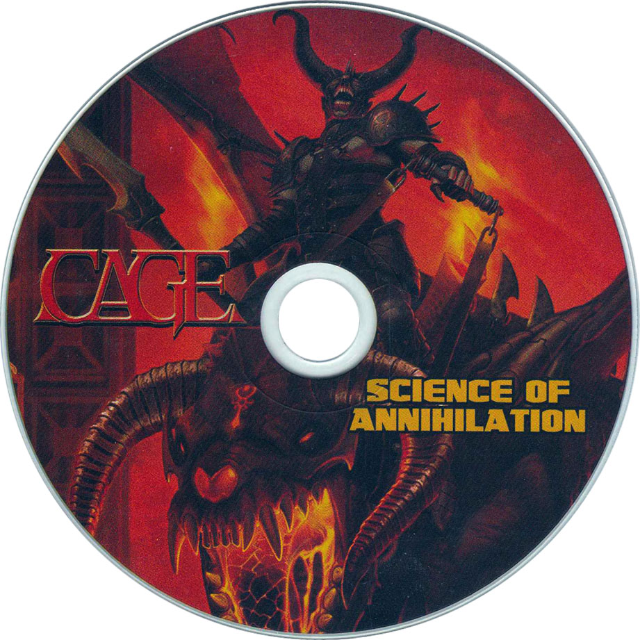 Car�tula Cd de Cage - Science Of Annihilation