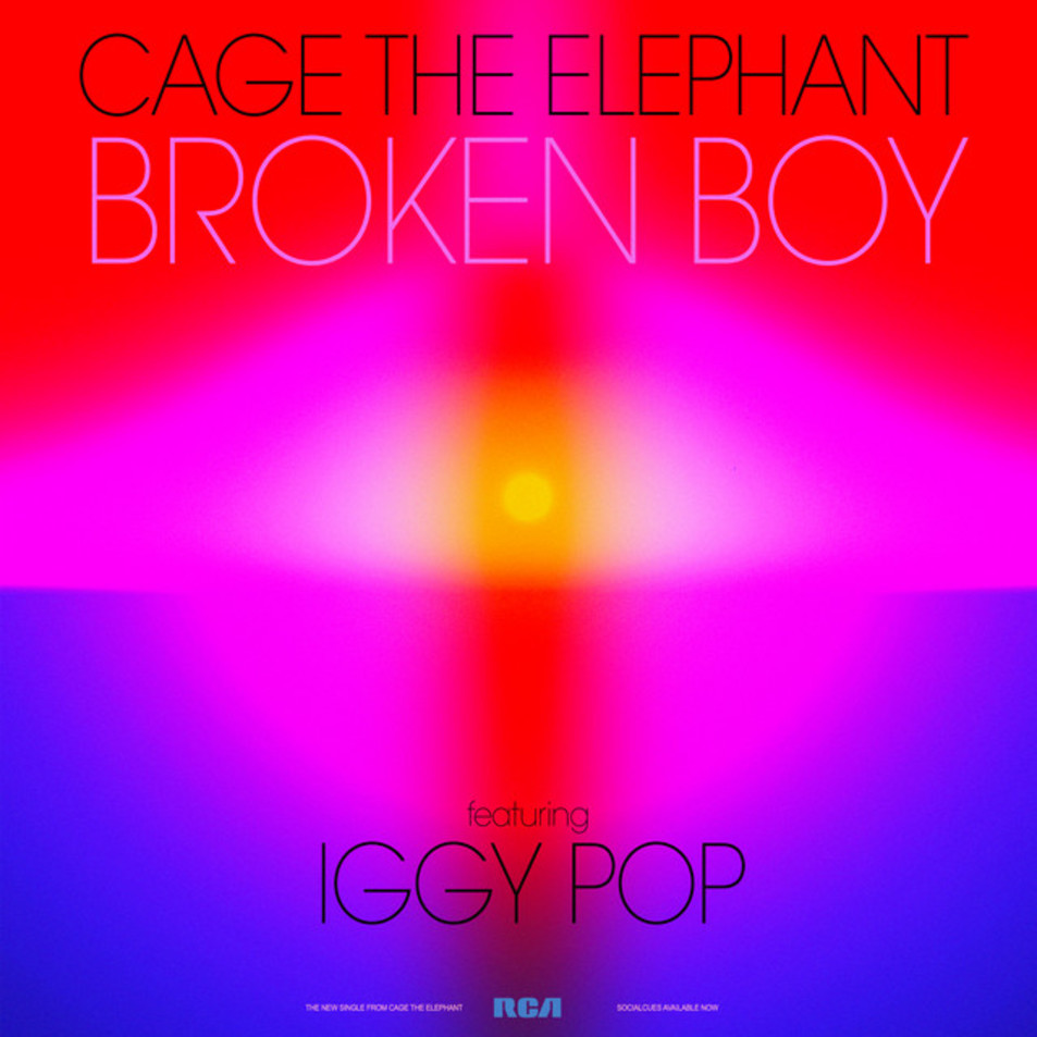 Cartula Frontal de Cage The Elephant - Broken Boy (Featuring Iggy Pop) (Cd Single)