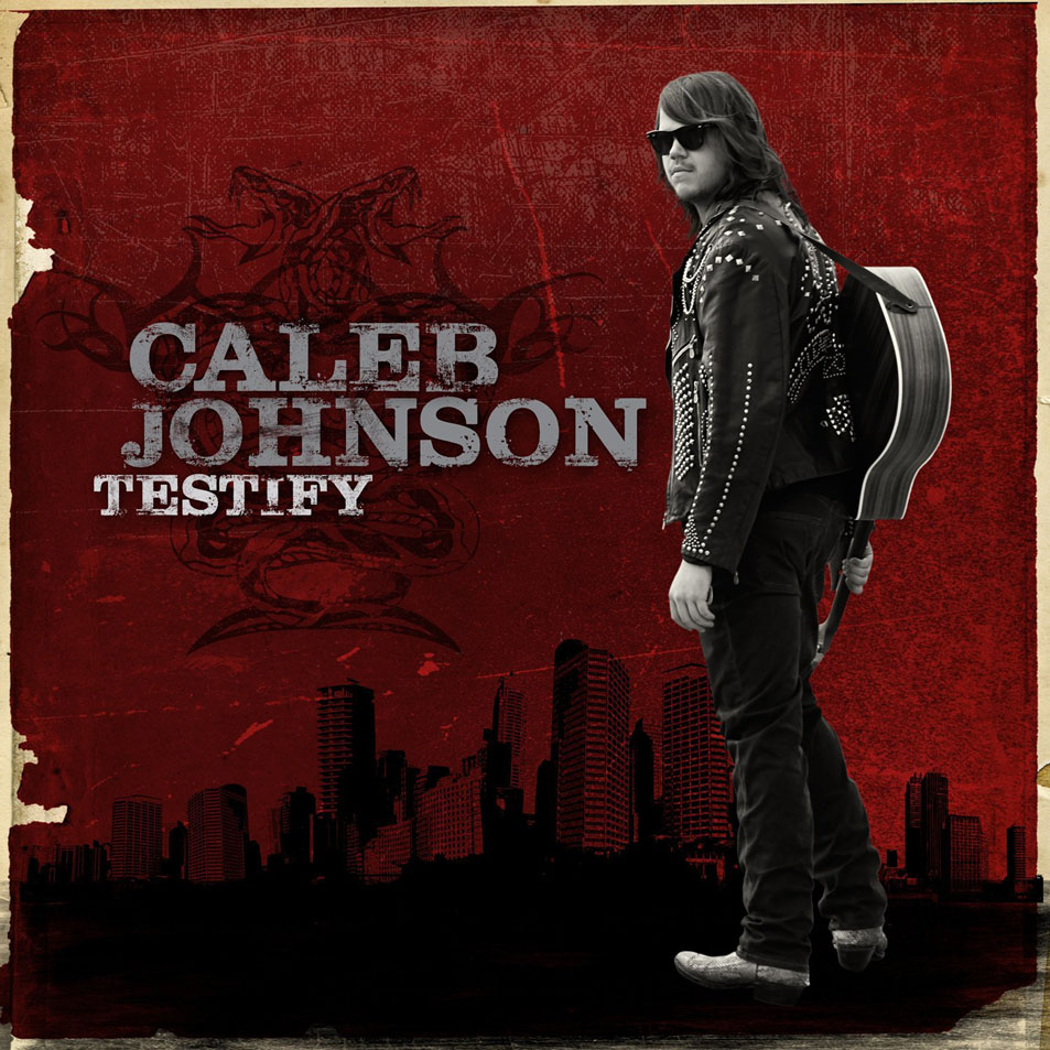 Cartula Frontal de Caleb Johnson - Testify