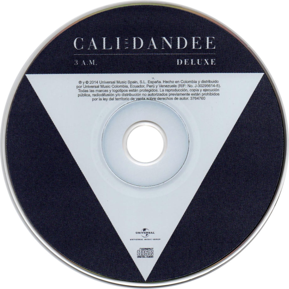 Cartula Cd de Cali & El Dandee - 3 A.m. (Deluxe Edition)