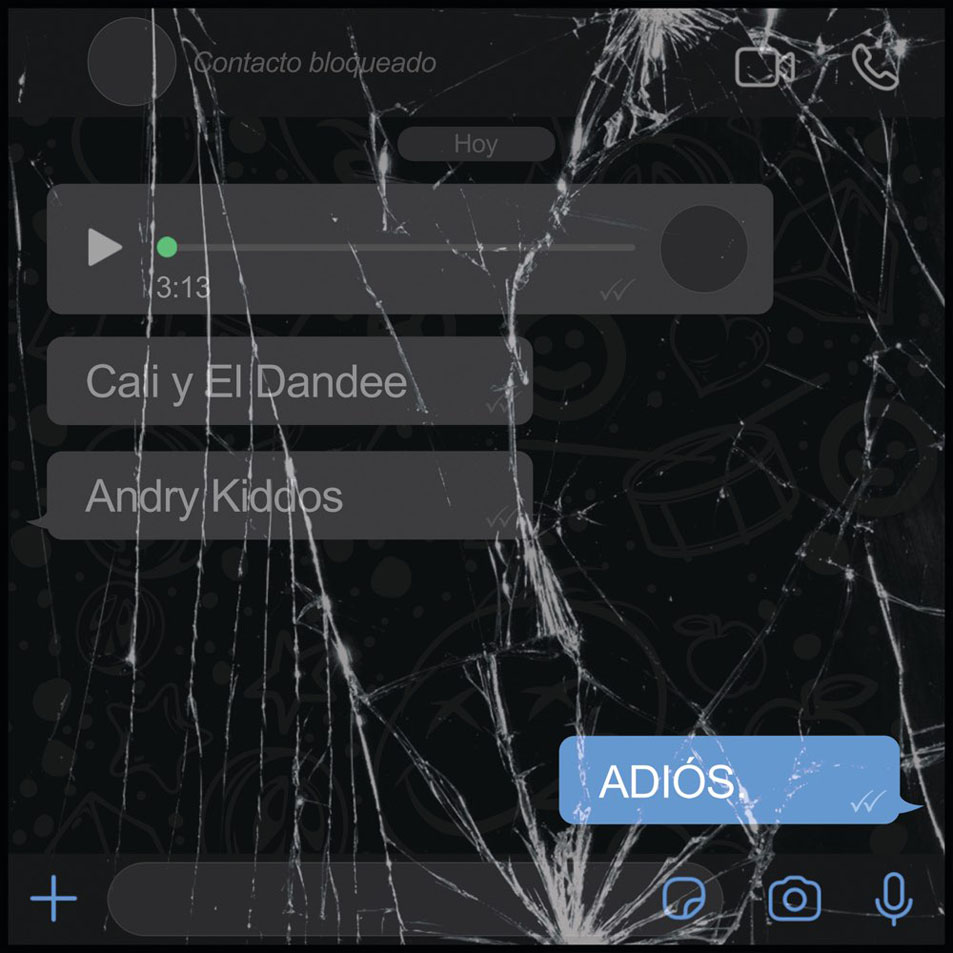 Cartula Frontal de Cali & El Dandee - Adios (Featuring Andry Kiddos) (Cd Single)