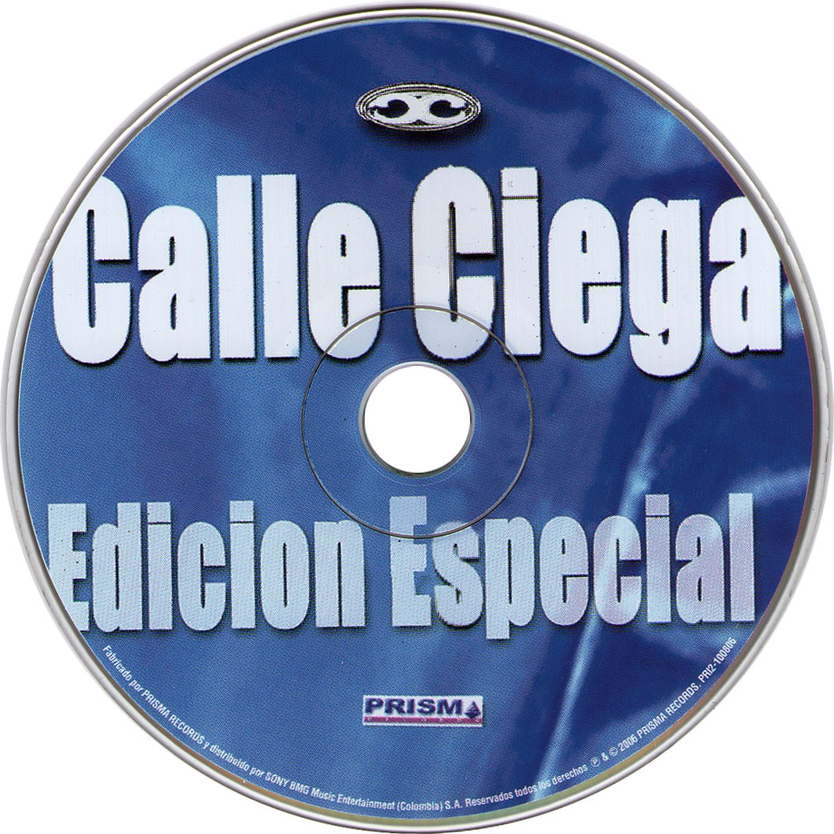 Cartula Cd de Calle Ciega - Edicion Especial