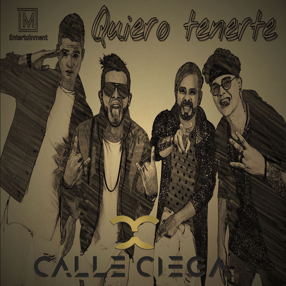 Cartula Frontal de Calle Ciega - Quiero Tenerte (Cd Single)