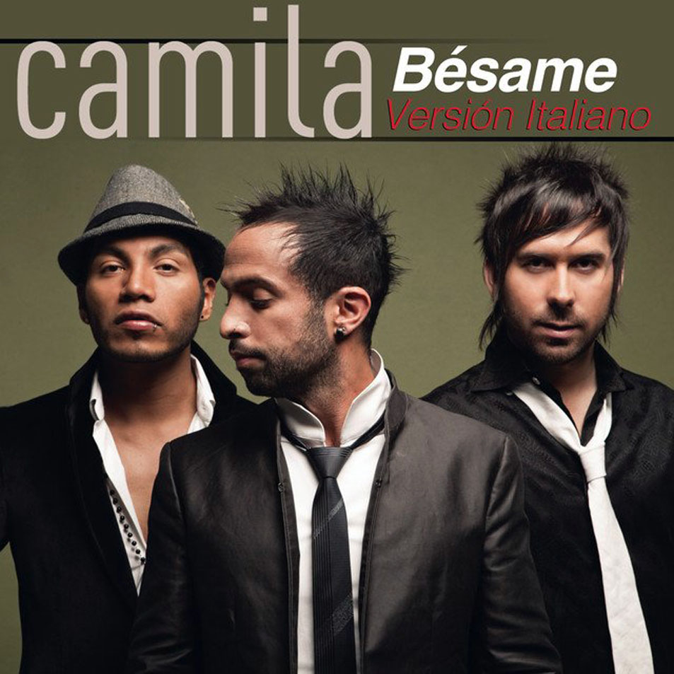 Cartula Frontal de Camila - Besame (Version Italiano) (Cd Single)