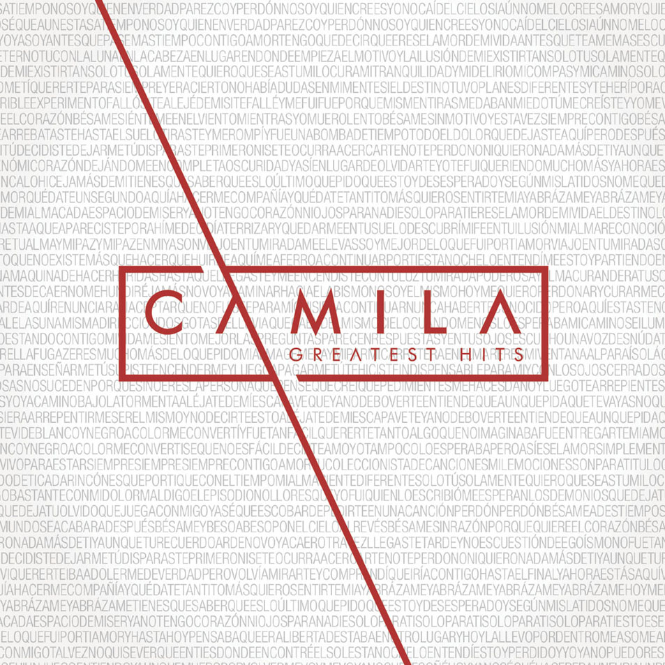 Cartula Frontal de Camila - Greatest Hits