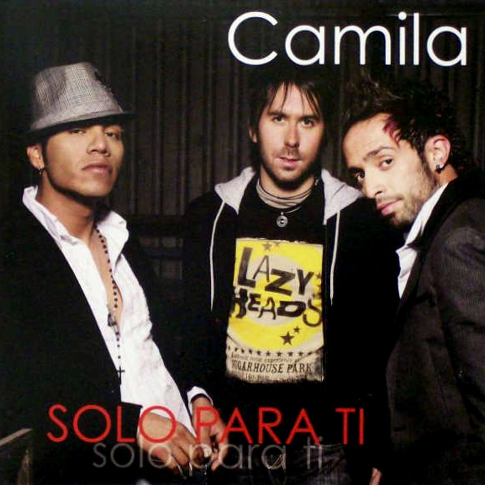 Cartula Frontal de Camila - Solo Para Ti (Cd Single)