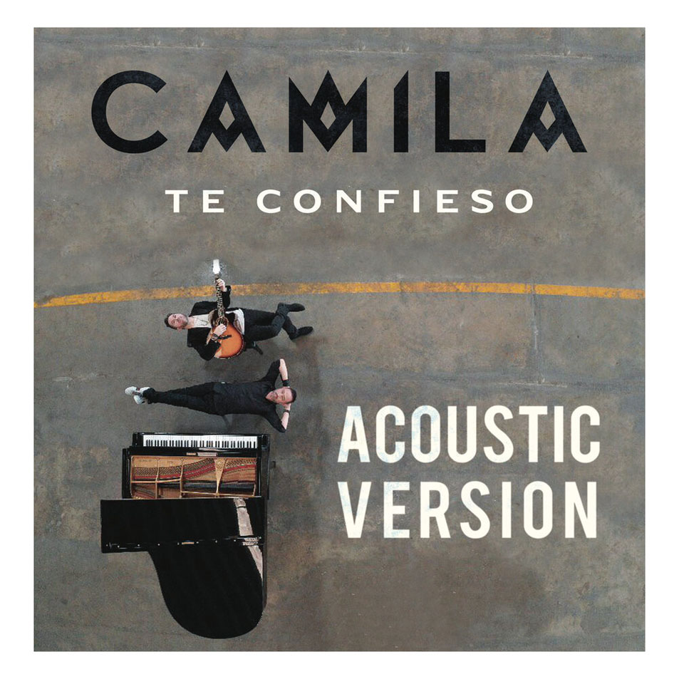 Cartula Frontal de Camila - Te Confieso (Acoustic Version) (Cd Single)