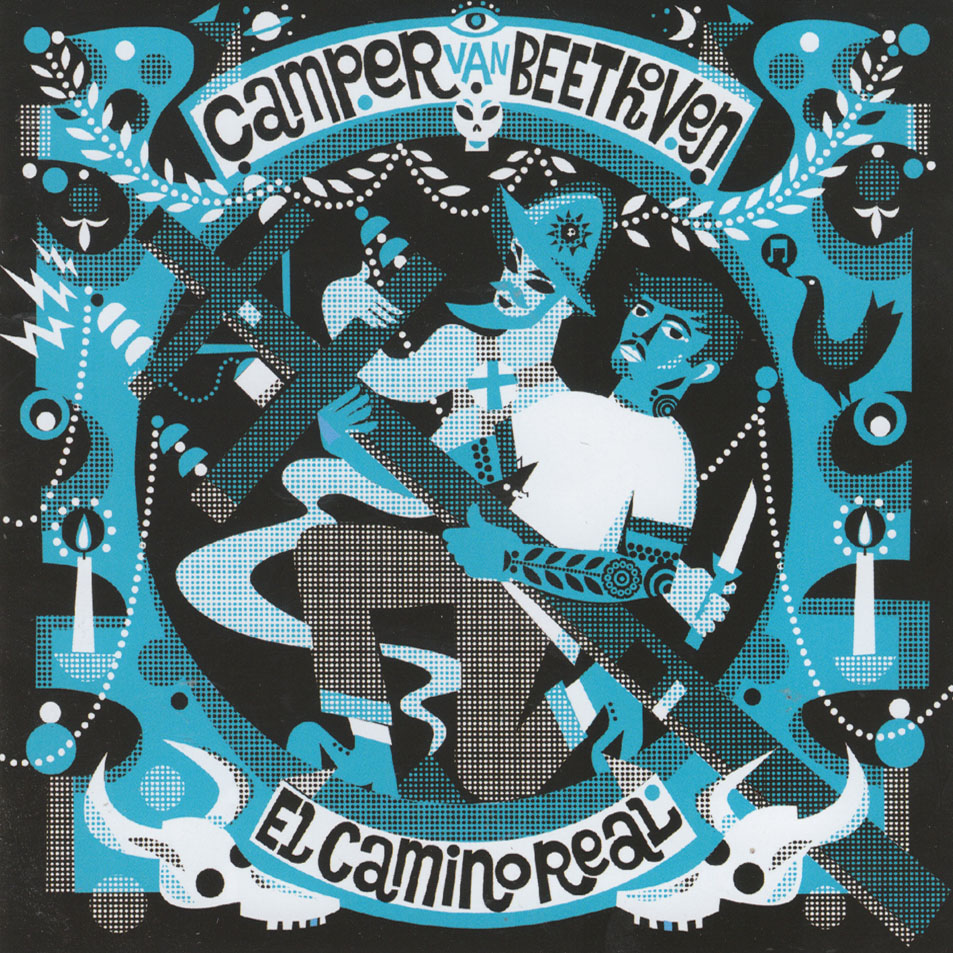 Cartula Frontal de Camper Van Beethoven - El Camino Real