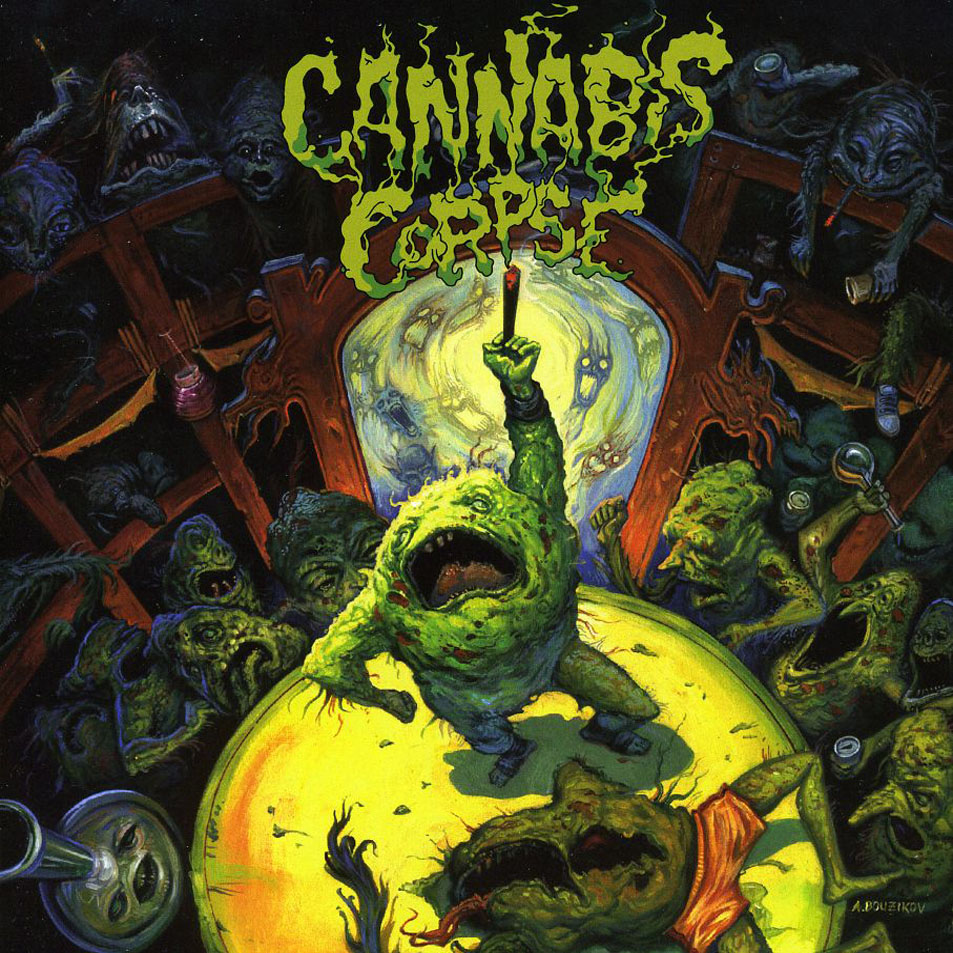 Cartula Frontal de Cannabis Corpse - The Weeding (Ep)