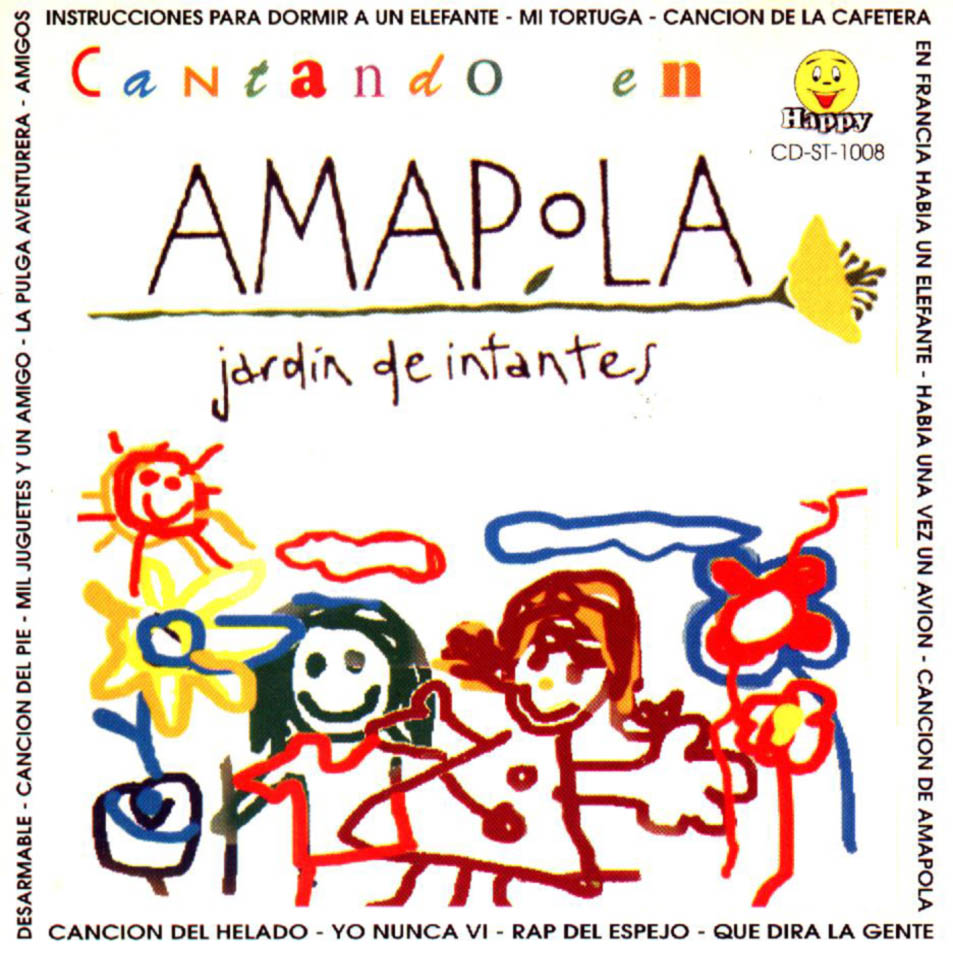 Cartula Frontal de Cantando En Amapola