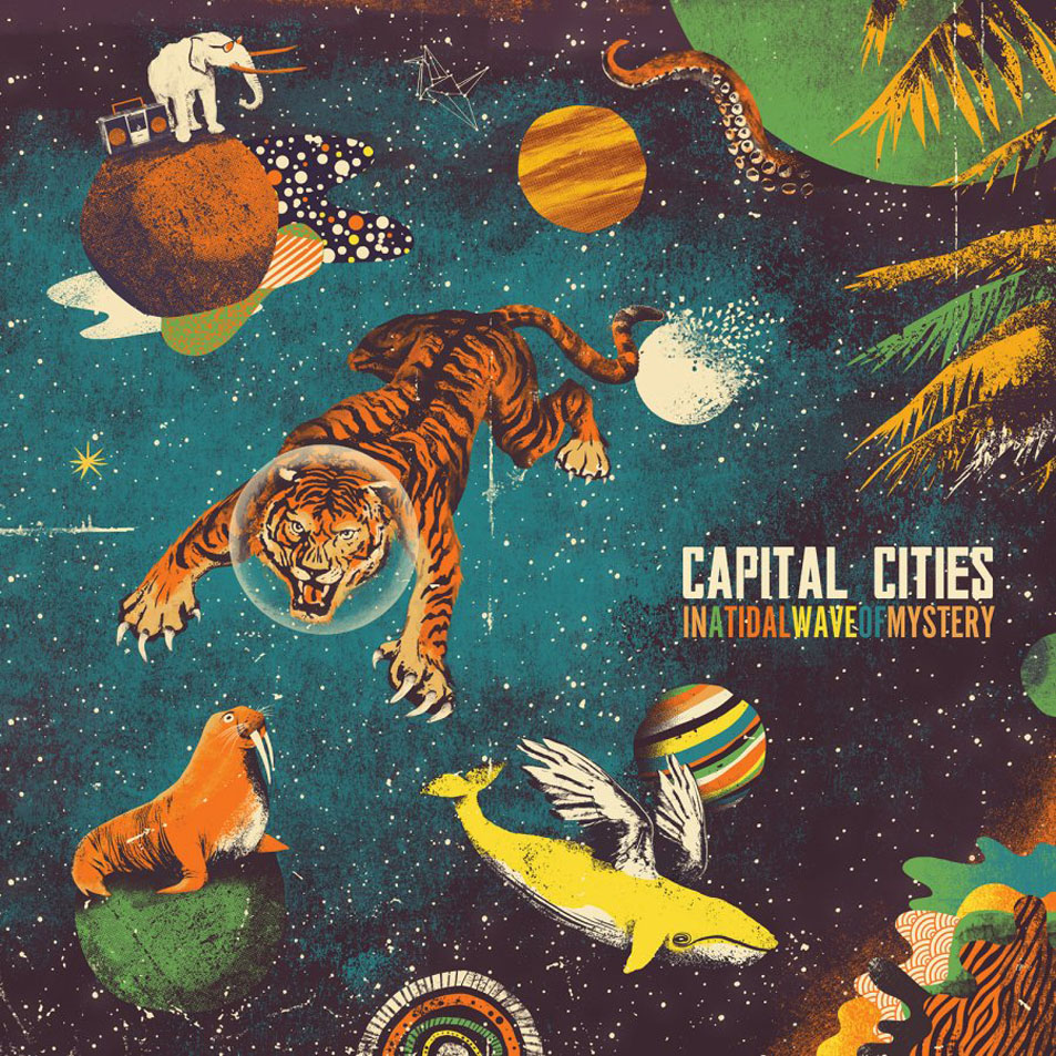 Cartula Frontal de Capital Cities - In A Tidal Wave Of Mystery