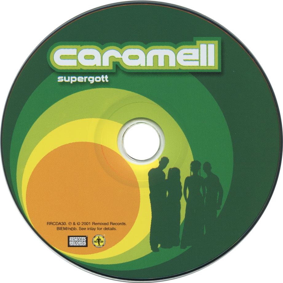 Cartula Cd de Caramell - Supergott