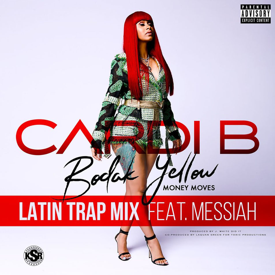 Cartula Frontal de Cardi B - Bodak Yellow (Featuring Messiah) (Latin Trap Remix) (Cd Single)