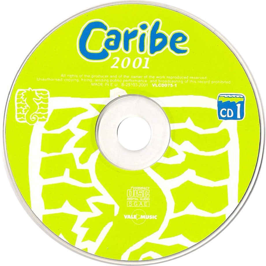 Cartula Cd1 de Caribe 2001