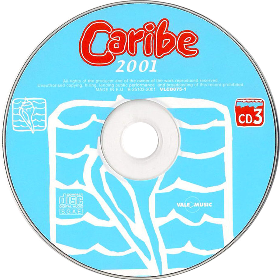 Cartula Cd3 de Caribe 2001