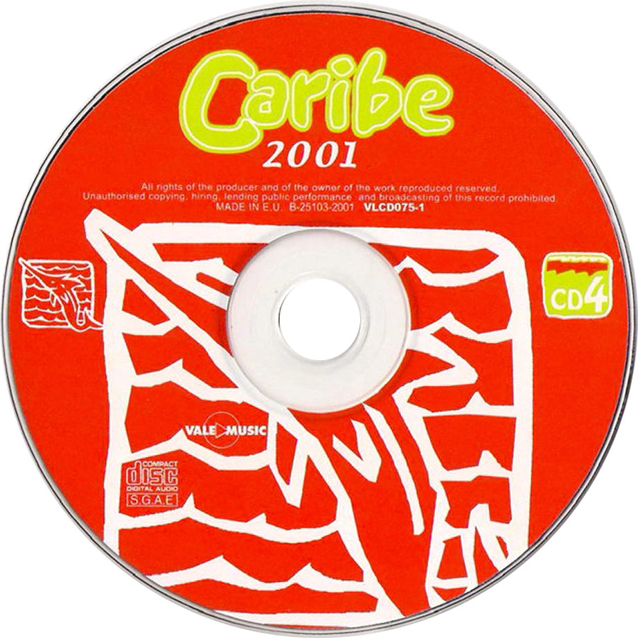 Cartula Cd4 de Caribe 2001