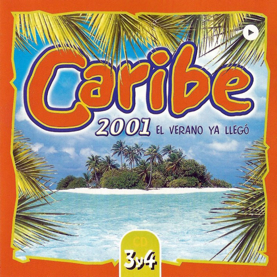 Cartula Frontal de Caribe 2001 Cd 3 Y 4
