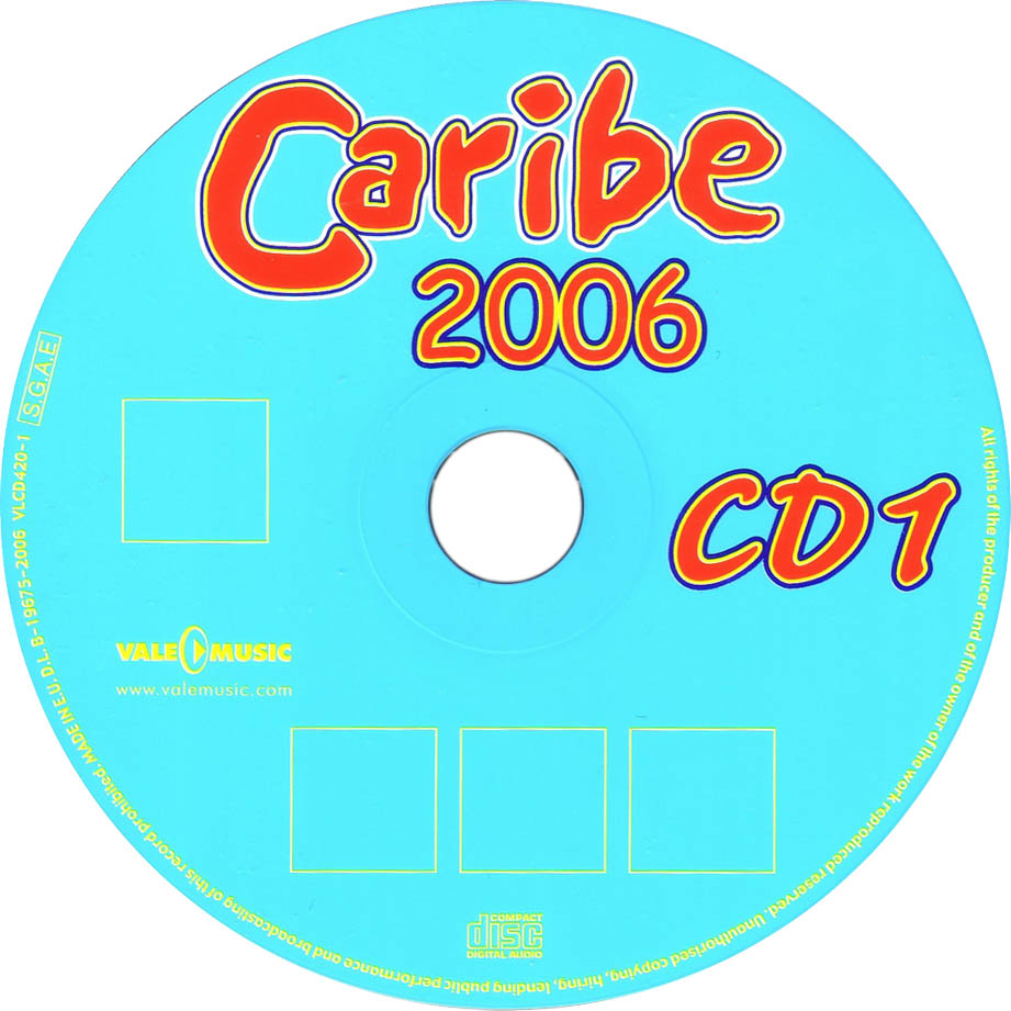 Cartula Cd1 de Caribe 2006 - Subele El Volumen