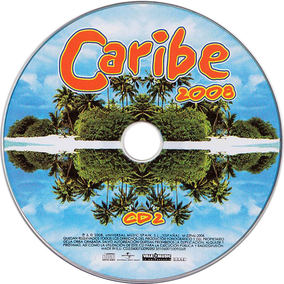Cartula Cd2 de Caribe 2008