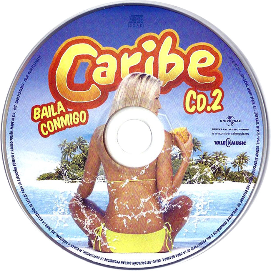 Cartula Cd2 de Caribe 2016