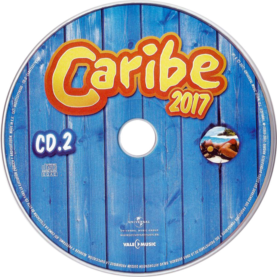 Cartula Cd2 de Caribe 2017