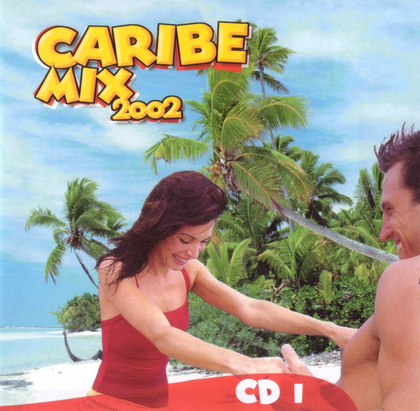 Cartula Frontal de Caribe Mix 2002 Cd 1