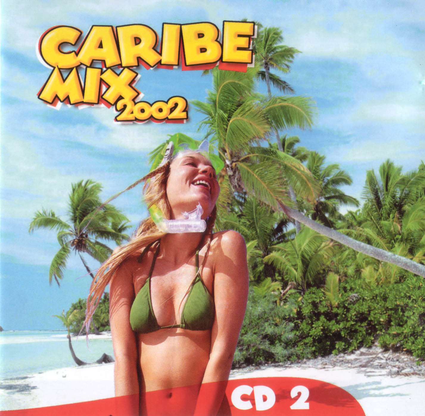 Cartula Frontal de Caribe Mix 2002 Cd 2