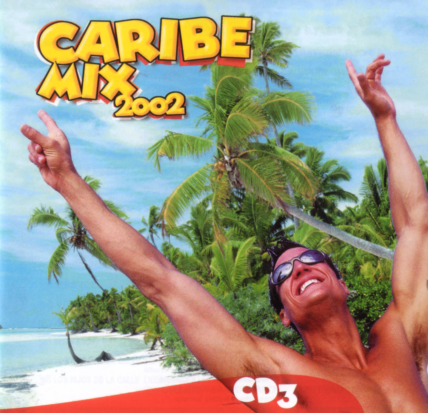 Cartula Frontal de Caribe Mix 2002 Cd 3