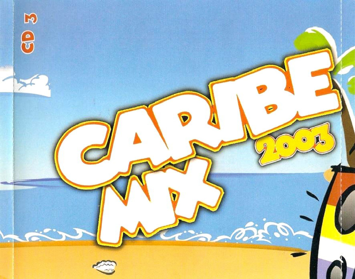 Cartula Interior Trasera de Caribe Mix 2003 Cd 3