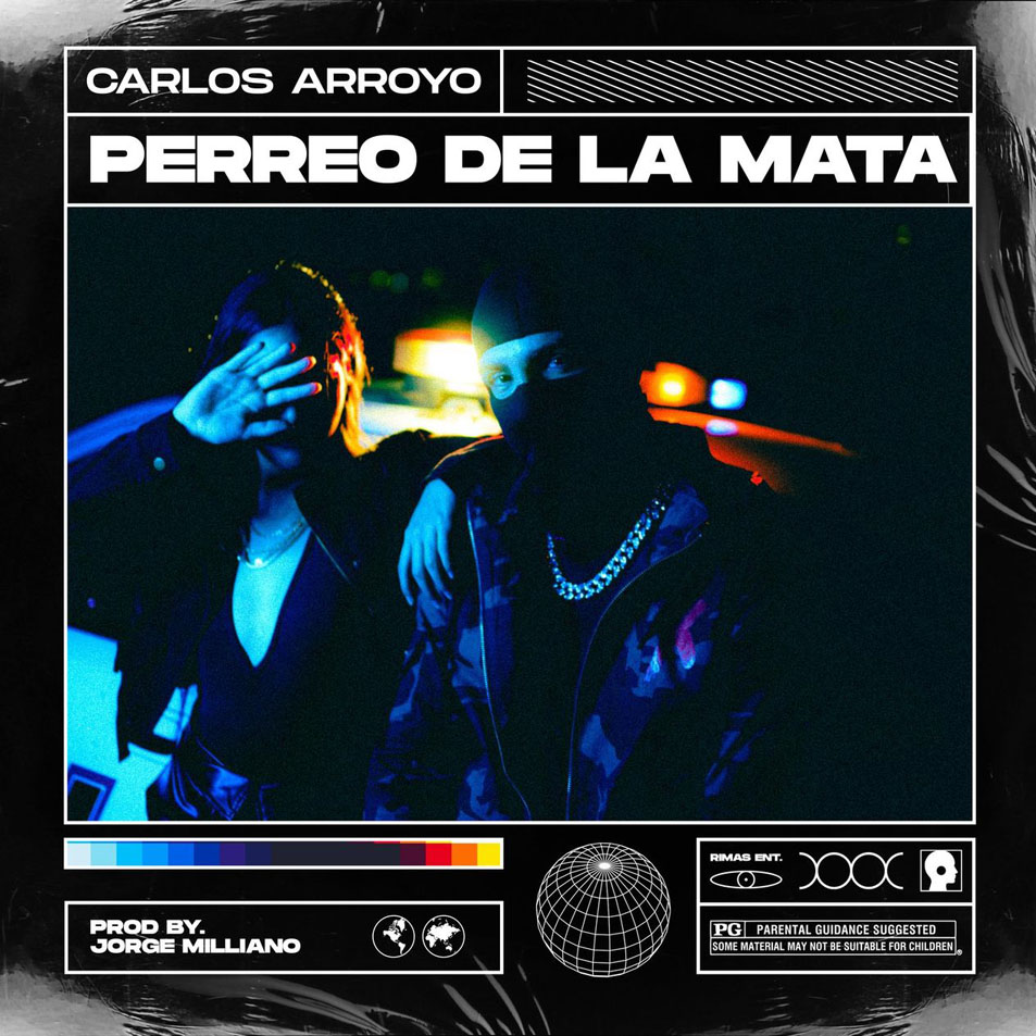 Cartula Frontal de Carlos Arroyo - Perreo De La Mata (Cd Single)