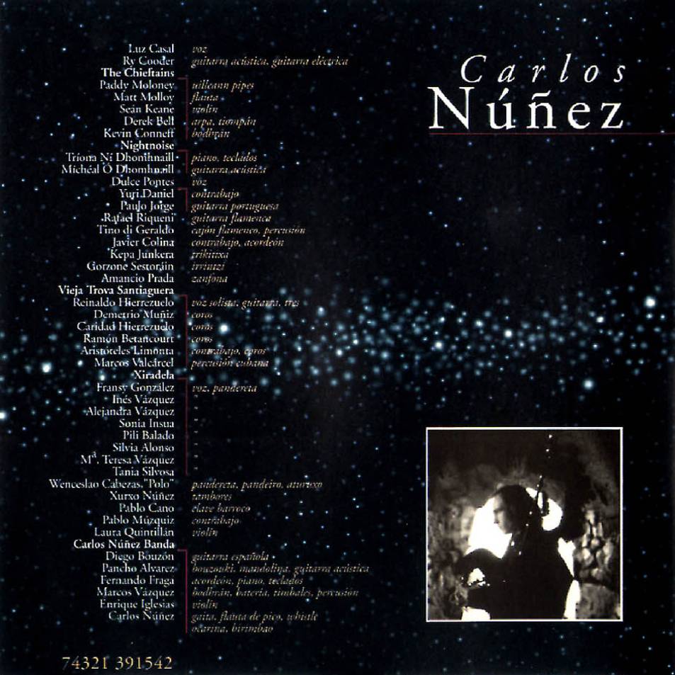 Cartula Interior Frontal de Carlos Nuez - A Irmandade Das Estrelas (La Hermandad De Las Estrellas)