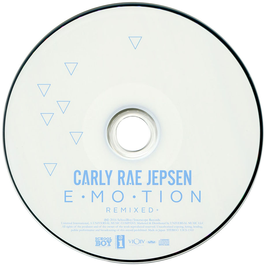 Cartula Cd de Carly Rae Jepsen - Emotion (Remixed +)