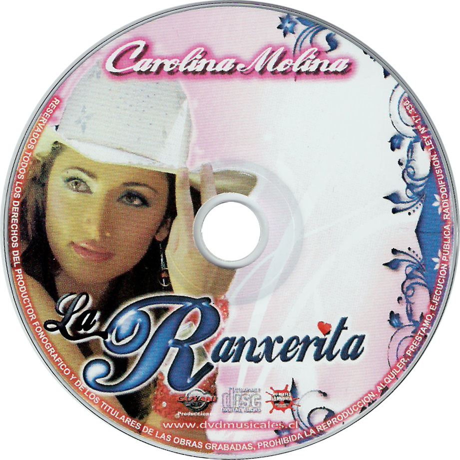 Cartula Cd de Carolina Molina - La Ranxerita