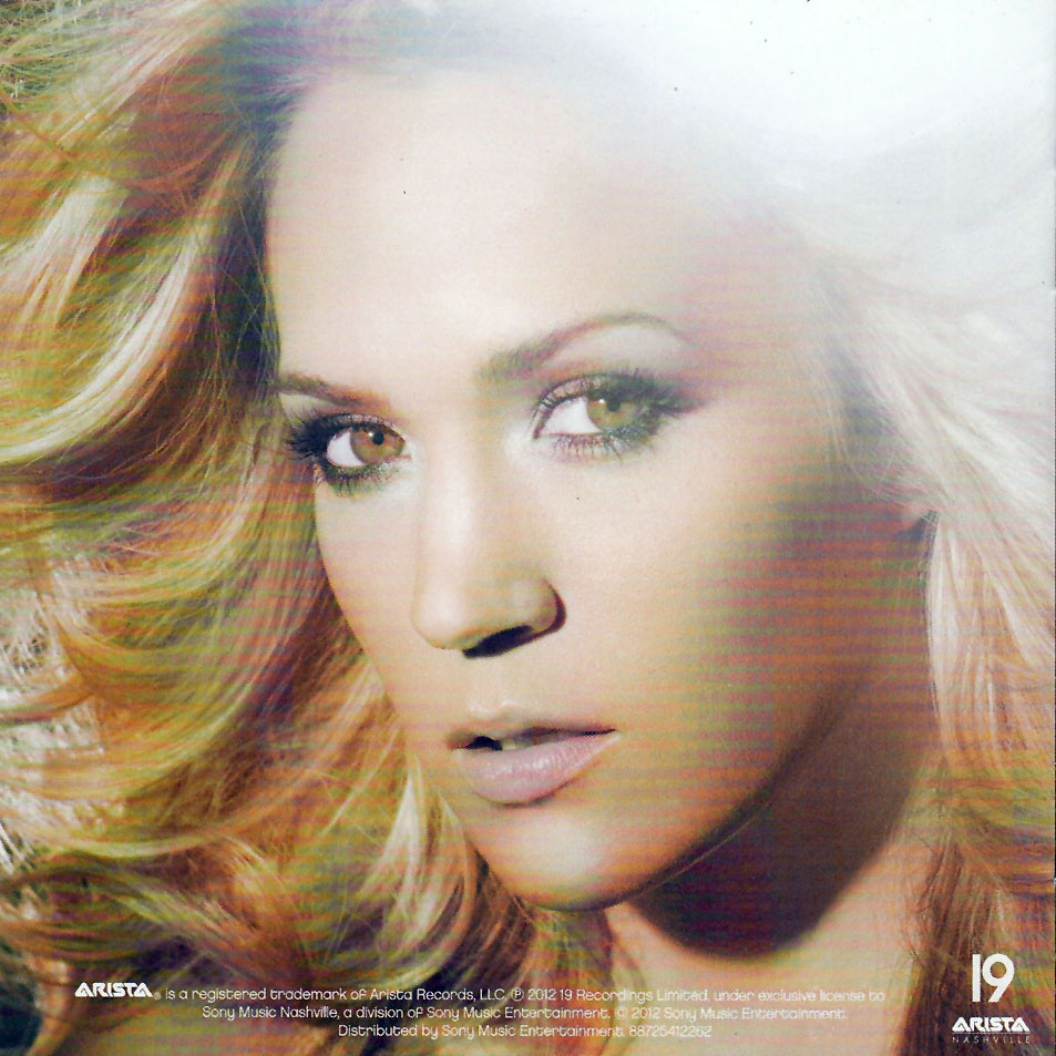 Cartula Interior Frontal de Carrie Underwood - Blown Away (Deluxe Edition)