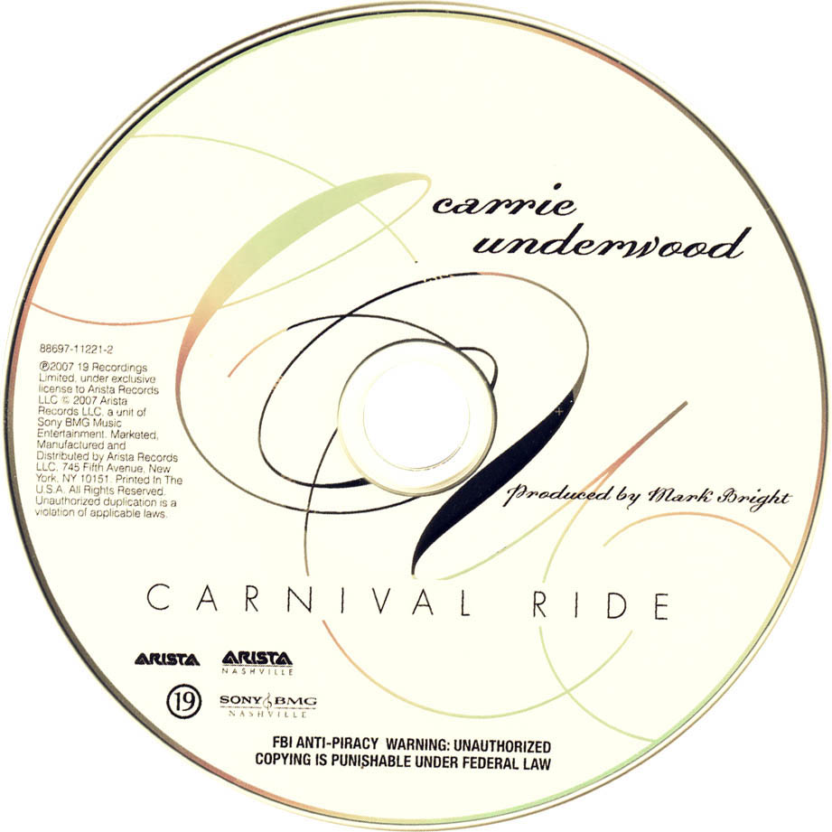 Cartula Cd de Carrie Underwood - Carnival Ride