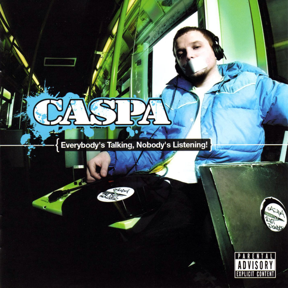 Cartula Frontal de Caspa - Everybody's Talking Nobody's Listening