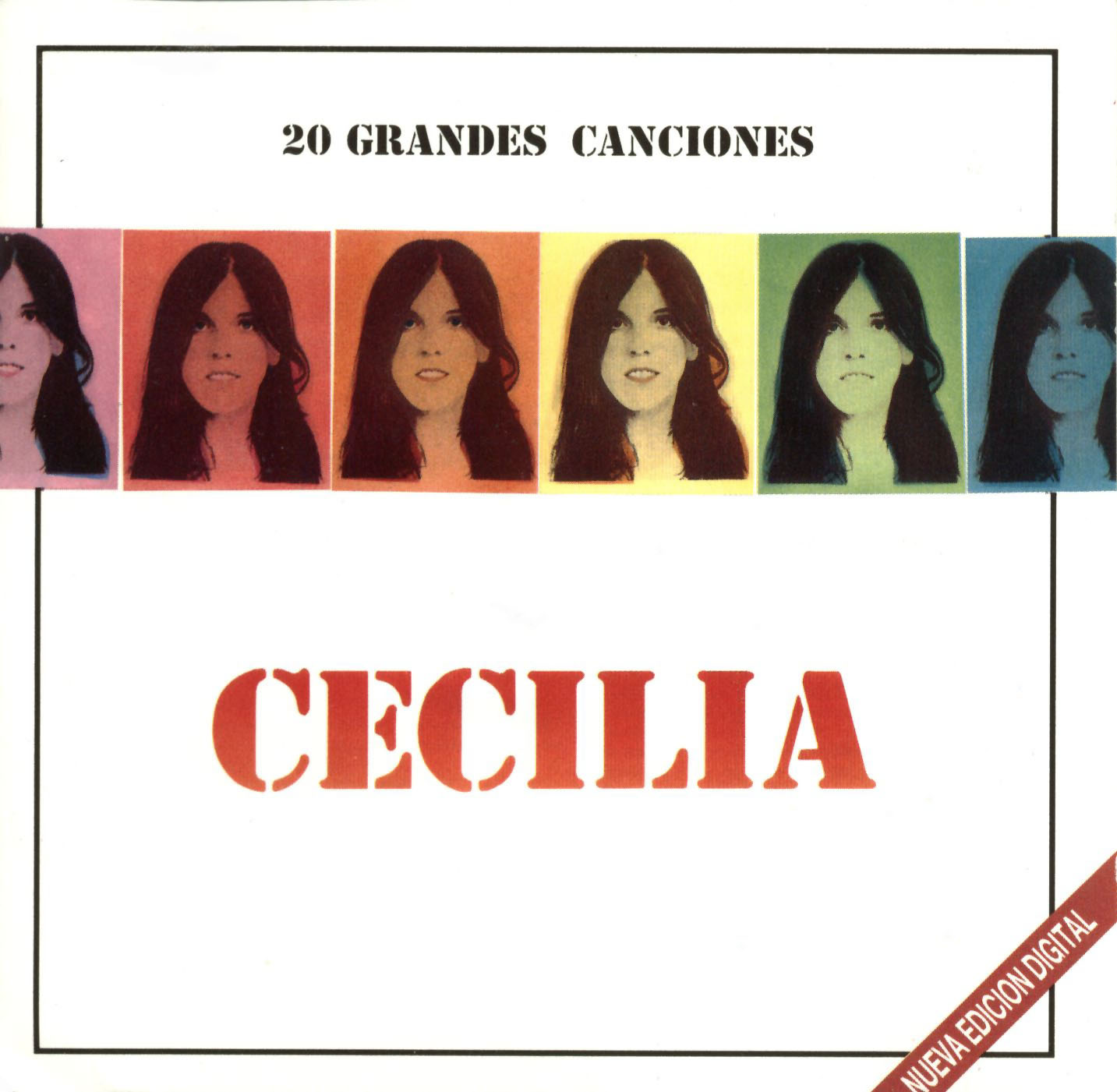 Cartula Frontal de Cecilia - 20 Grandes Canciones