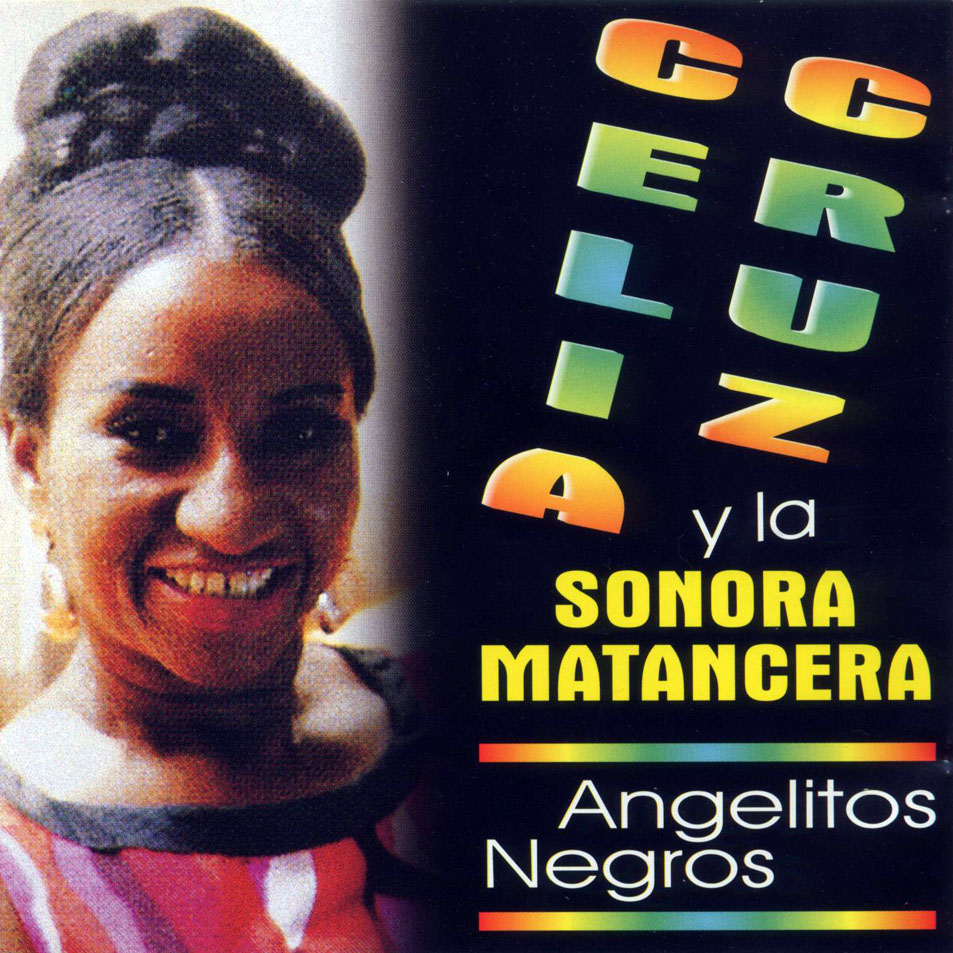 Cartula Frontal de Celia Cruz Con La Sonora Matancera - Angelitos Negros