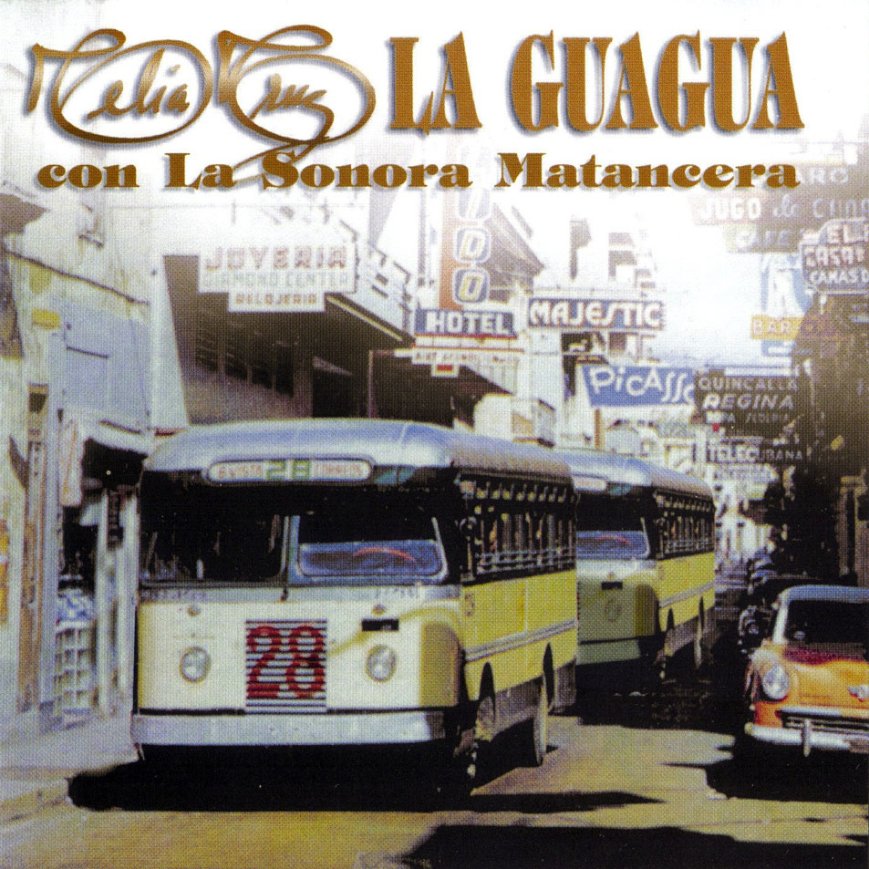 Cartula Frontal de Celia Cruz Con La Sonora Matancera - La Guagua