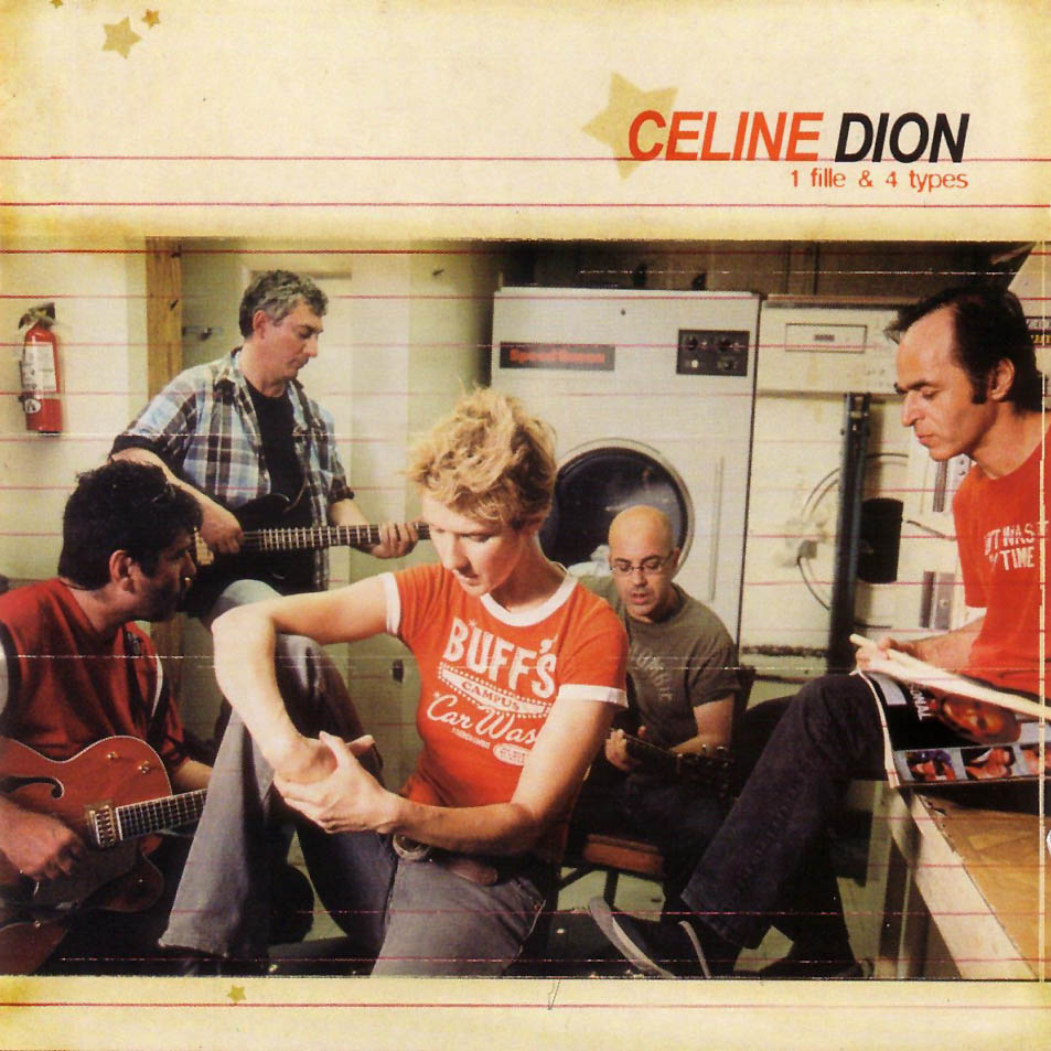 Cartula Frontal de Celine Dion - 1 Fille & 4 Types